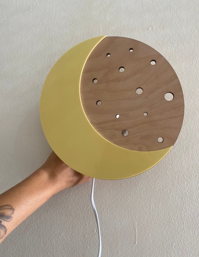 kinderzimmerleuchte, moon&stars