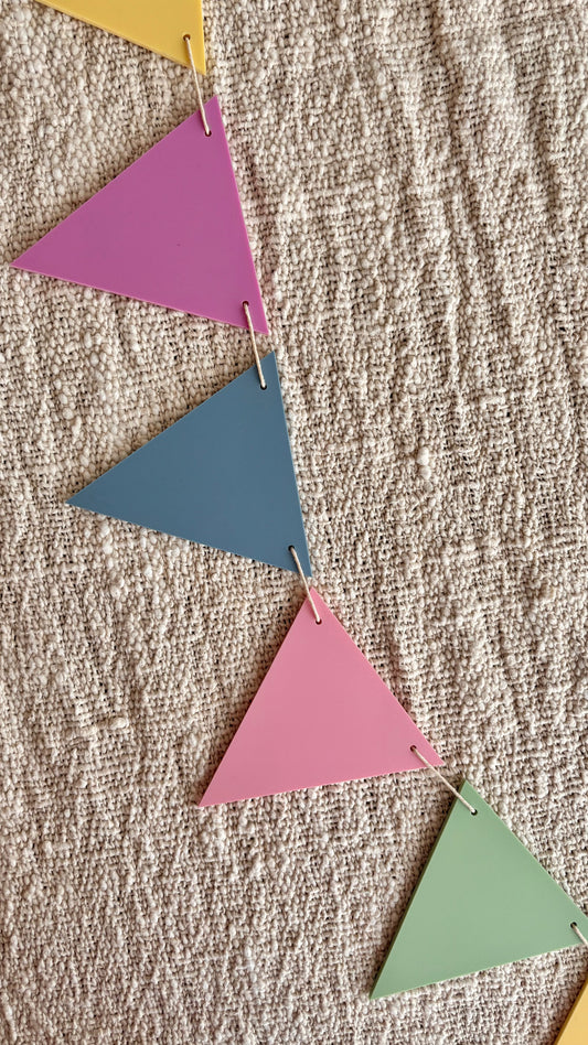 Wimpelkette kunterbunt