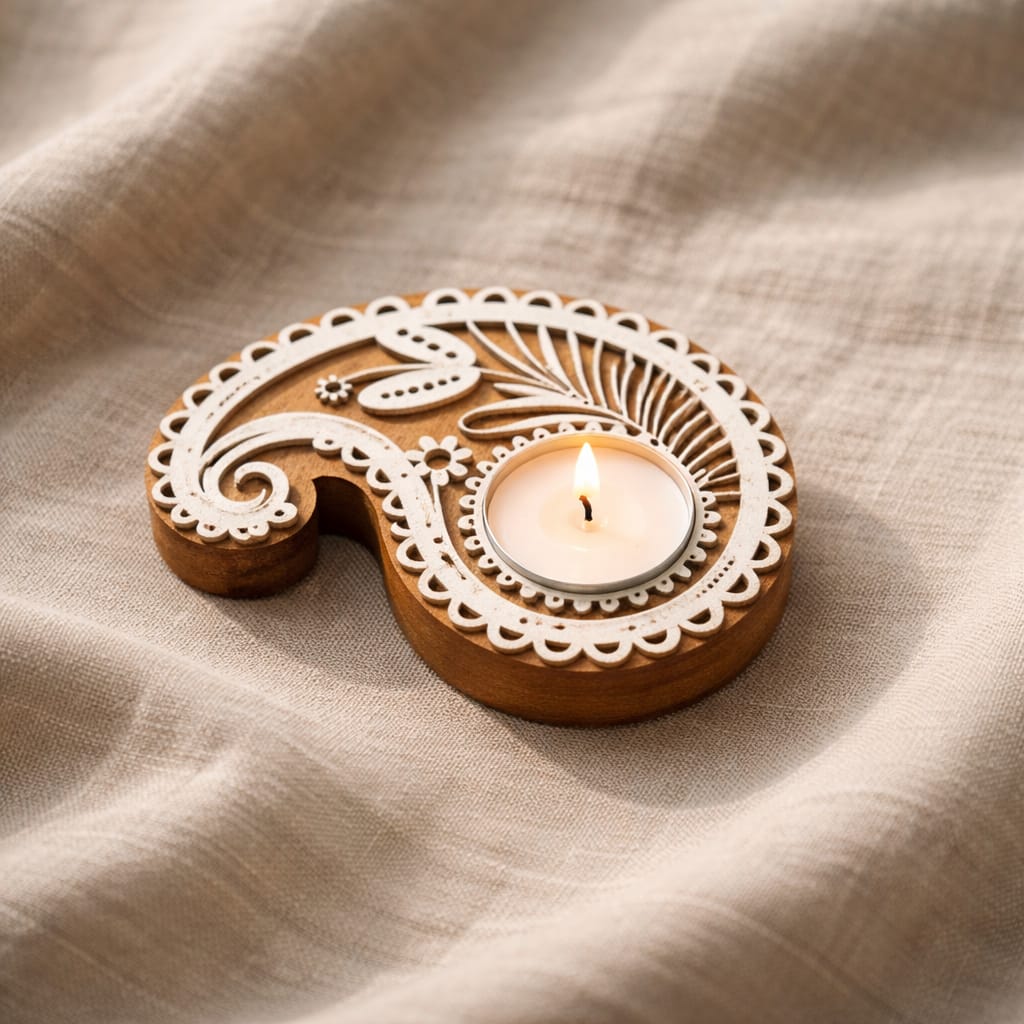 Teelichthalter shiny