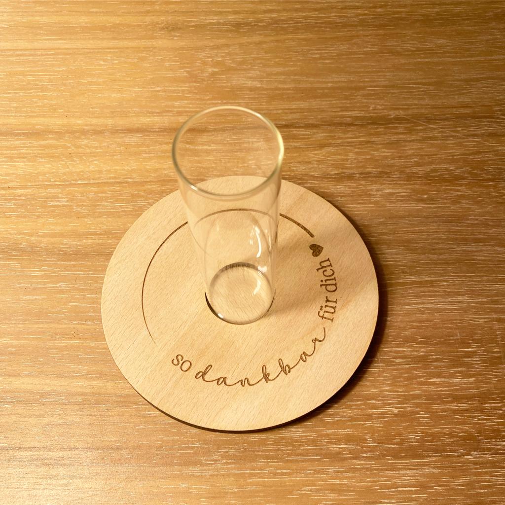 muttertag vase mit gravur