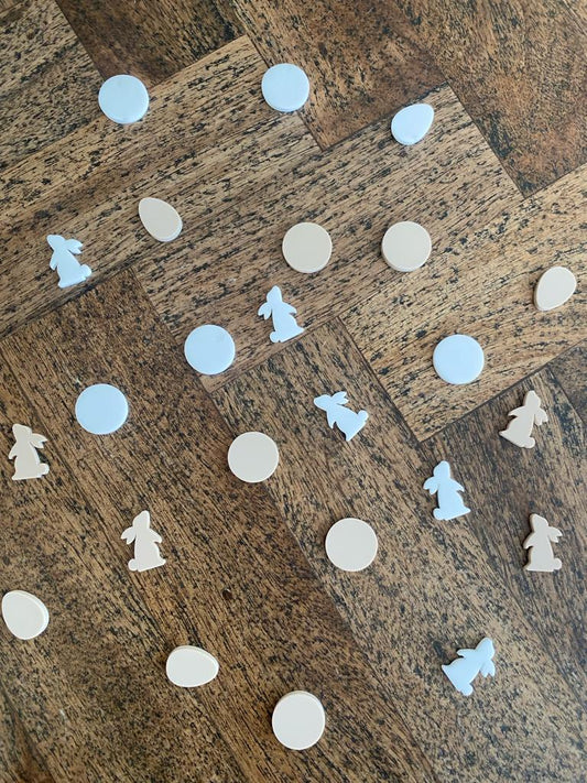 nachhaltige konfetti für deinen partytisch