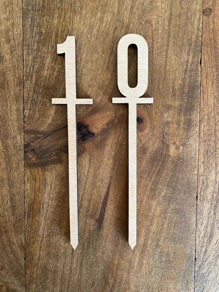 caketopper numbers