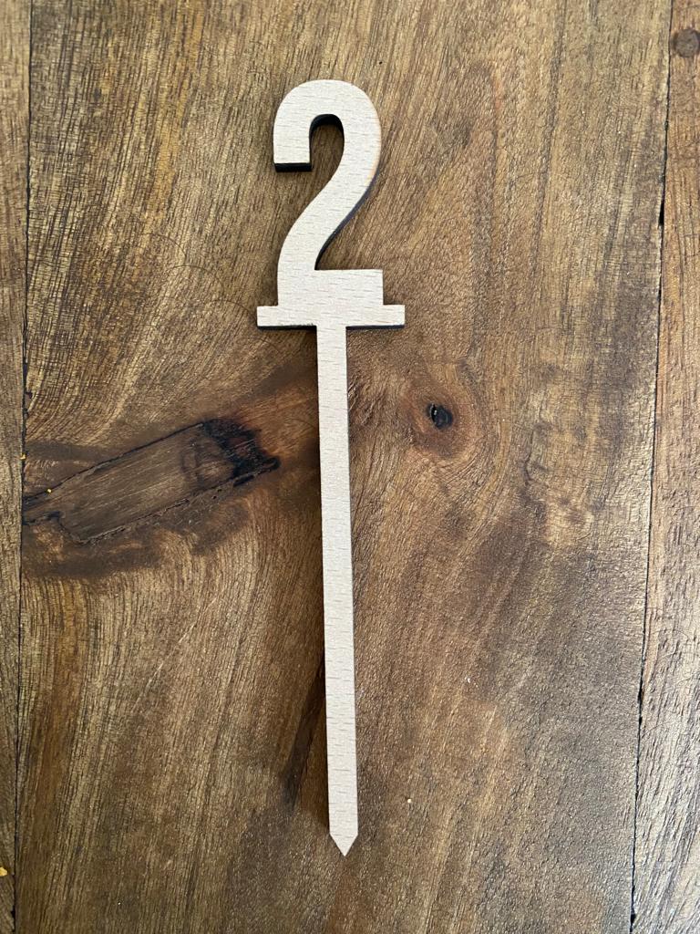 caketopper numbers
