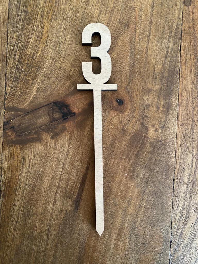 caketopper numbers