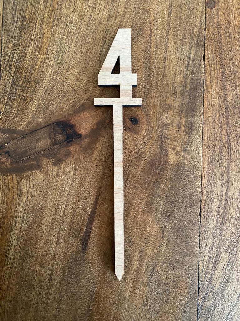 caketopper numbers