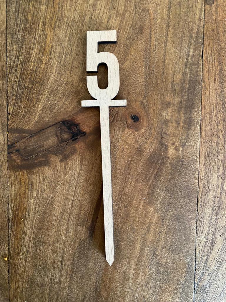 caketopper numbers