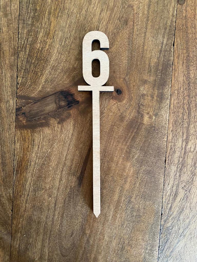 caketopper numbers