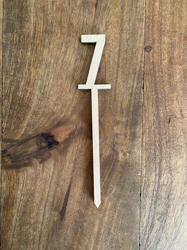 caketopper numbers