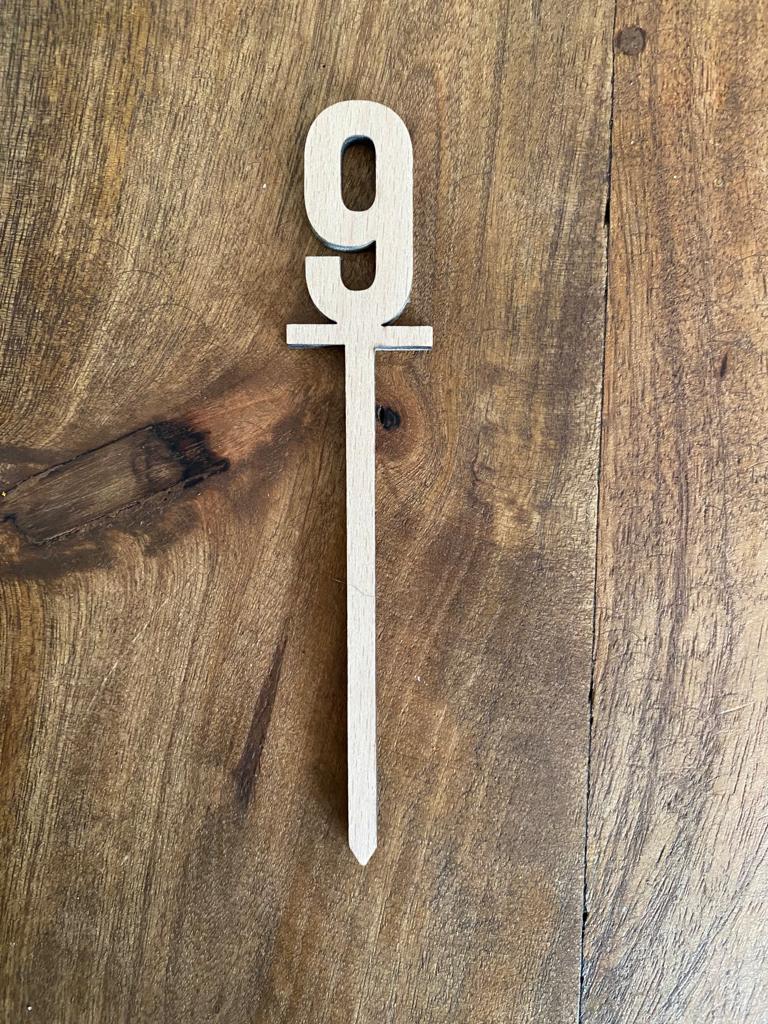 caketopper numbers
