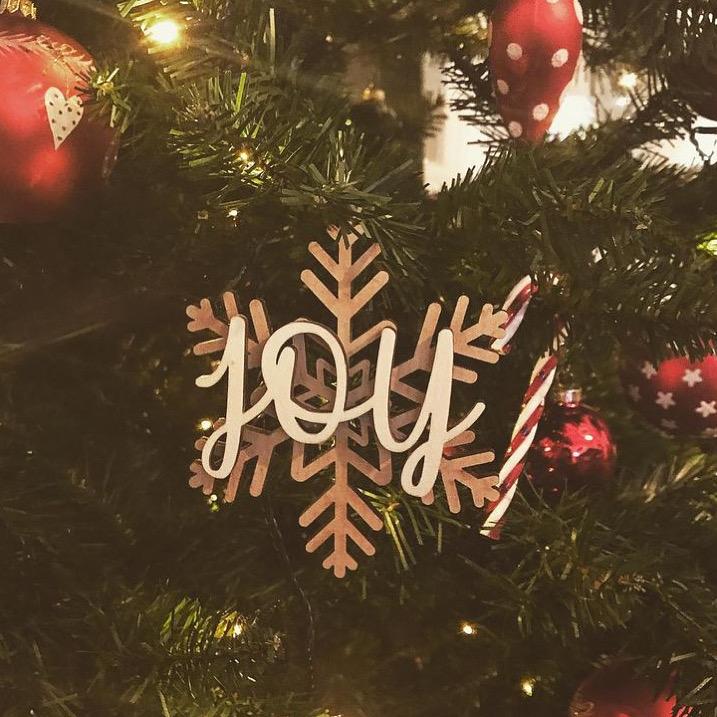 weihnachtsbaumschmuck snowflake