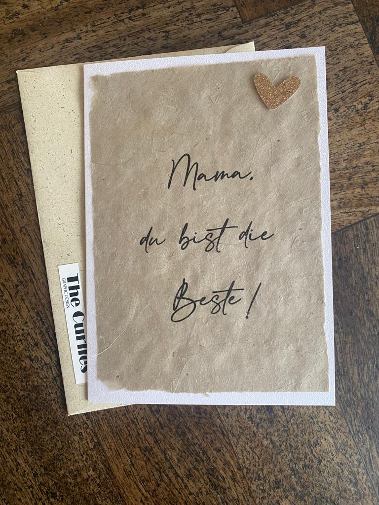karte mama du bist die beste