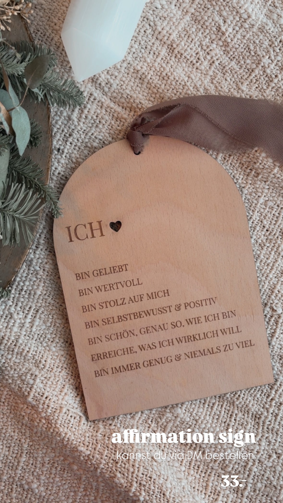 selbstliebe affirmation