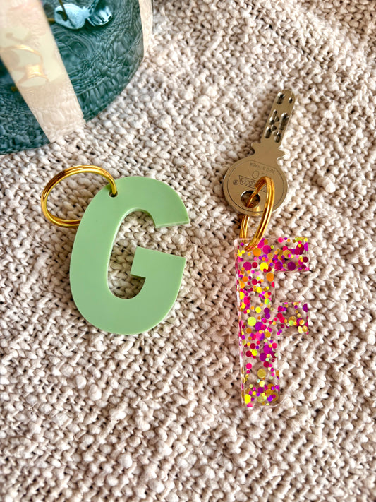 Schlüsselanhänger Initialien