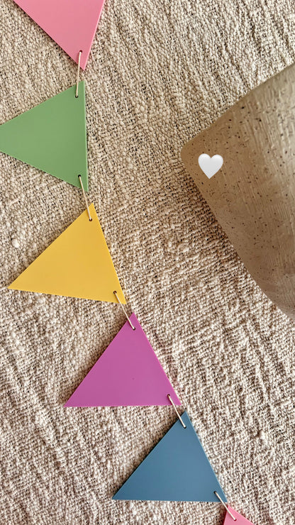 Wimpelkette kunterbunt