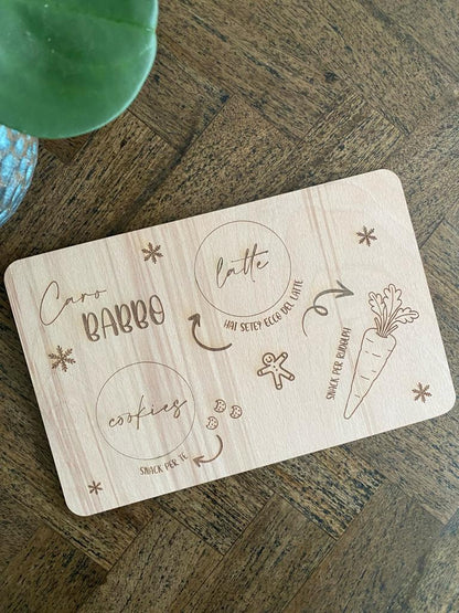 weihnachtsmann and friends schnauseplatte