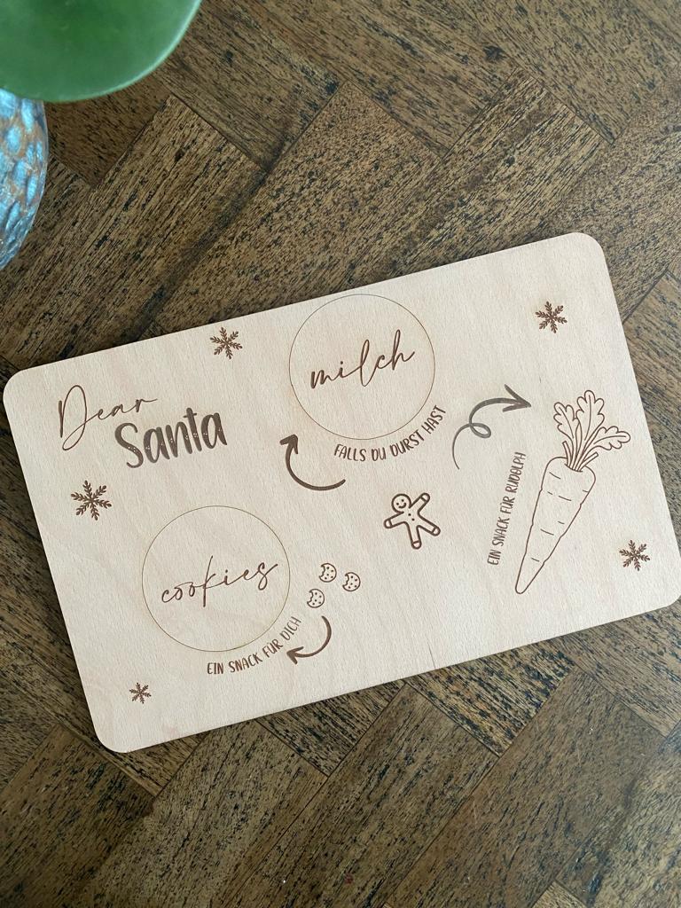 weihnachtsmann and friends schnauseplatte