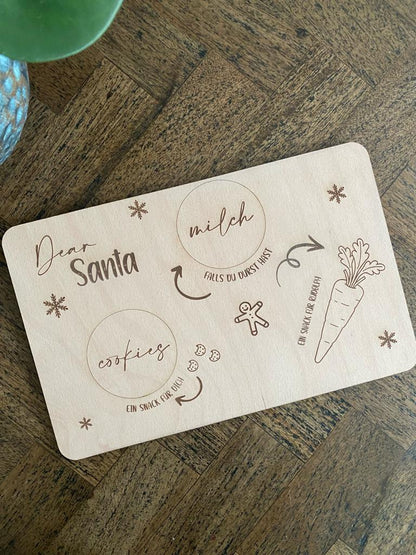 weihnachtsmann and friends schnauseplatte